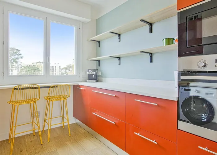 T3 Design Et Familial Avec Parking Biarritz Proche Commodites